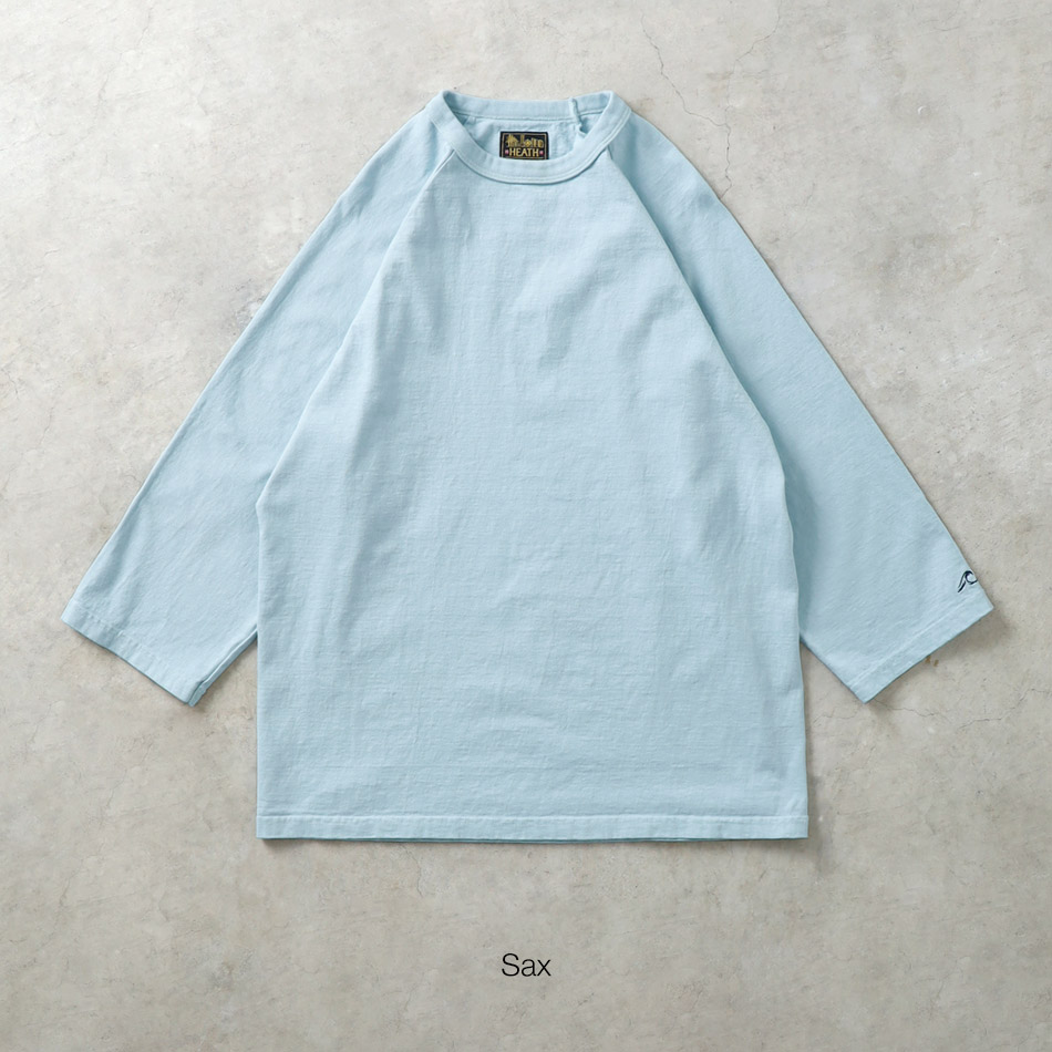 <半額！ファミリーSALE！>◆【HEATH】ORIGINAL CREW NECK 3/4 SLEEVE TEE