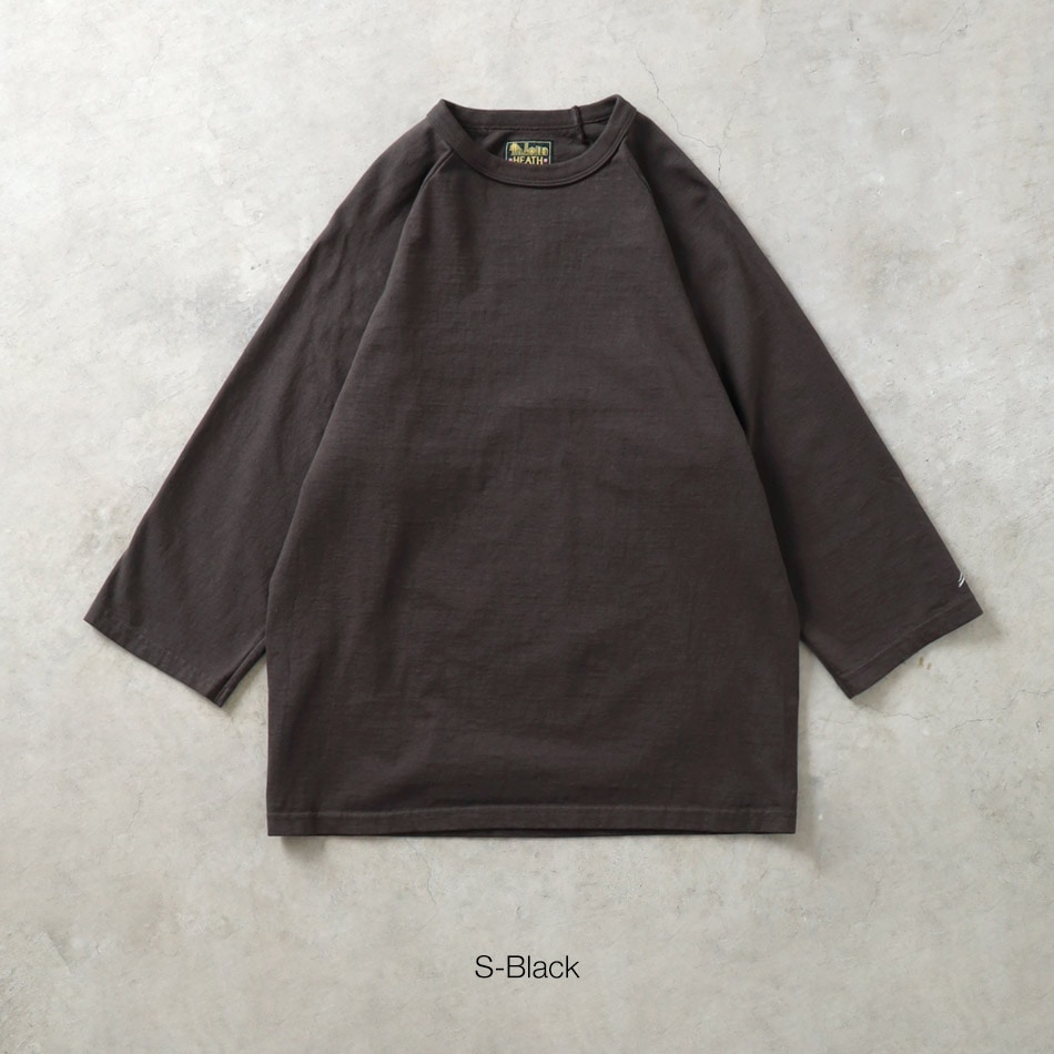 <半額！ファミリーSALE！>◆【HEATH】ORIGINAL CREW NECK 3/4 SLEEVE TEE