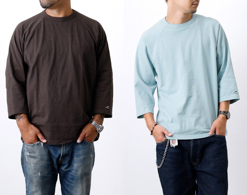 <半額！ファミリーSALE！>◆【HEATH】ORIGINAL CREW NECK 3/4 SLEEVE TEE