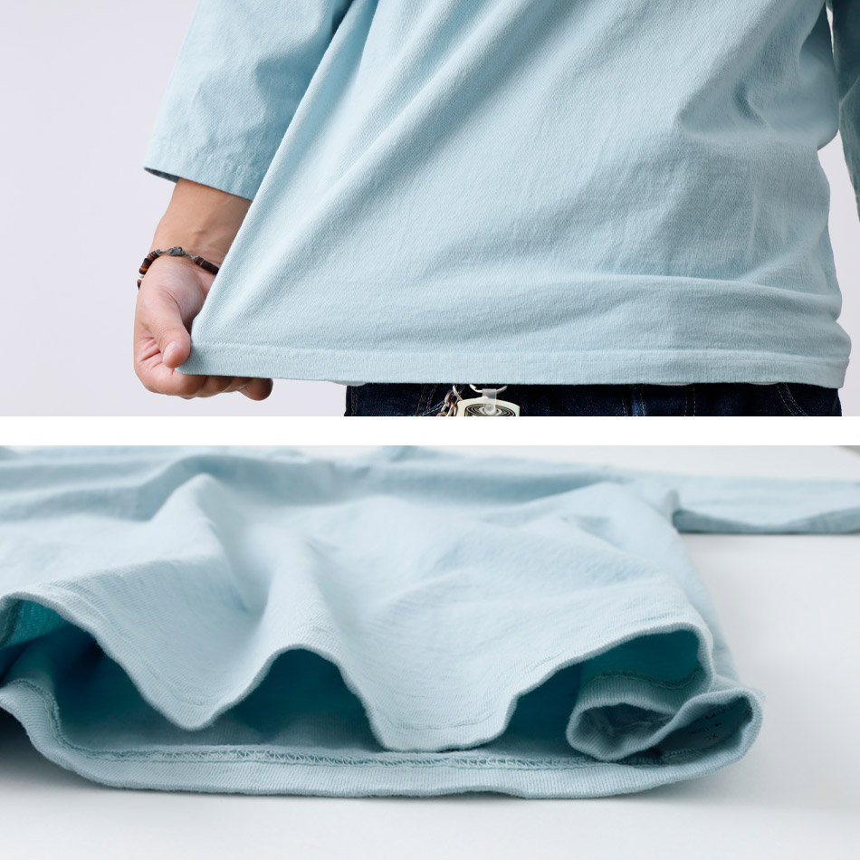 <半額！ファミリーSALE！>◆【HEATH】ORIGINAL CREW NECK 3/4 SLEEVE TEE