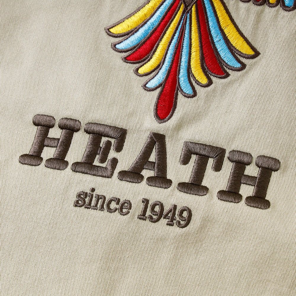  【HEATH】EMBROIDERY FARMERS JACKET  刺繍 ファーマーズジャケット 