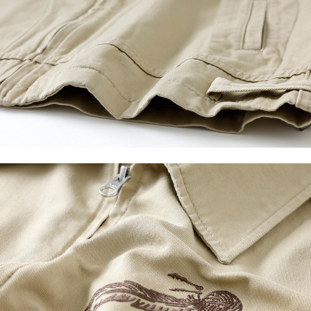  【HEATH】EMBROIDERY FARMERS JACKET  刺繍 ファーマーズジャケット 