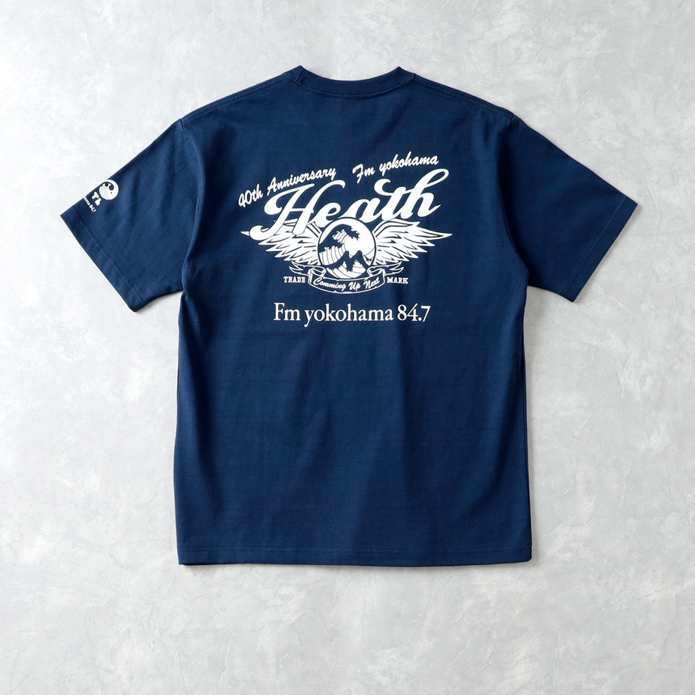 HEATH x FMヨコハマ】40th Anniv HEAVY WEIGHT T-SHIRT 開局40