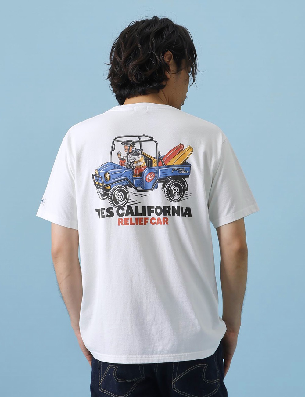 TES｜RELIEF CAR T-SHIRT