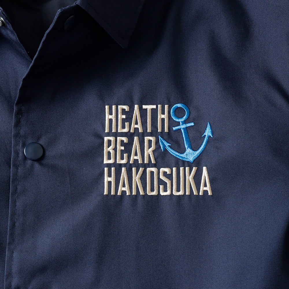 HEATH（ヒース）オリジナルコーチジャケット “HAKOSUKA”