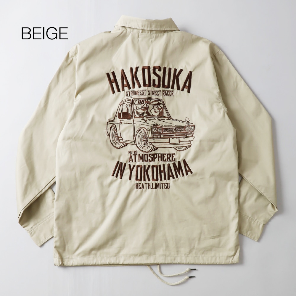 HEATH（ヒース）オリジナルコーチジャケット “HAKOSUKA”