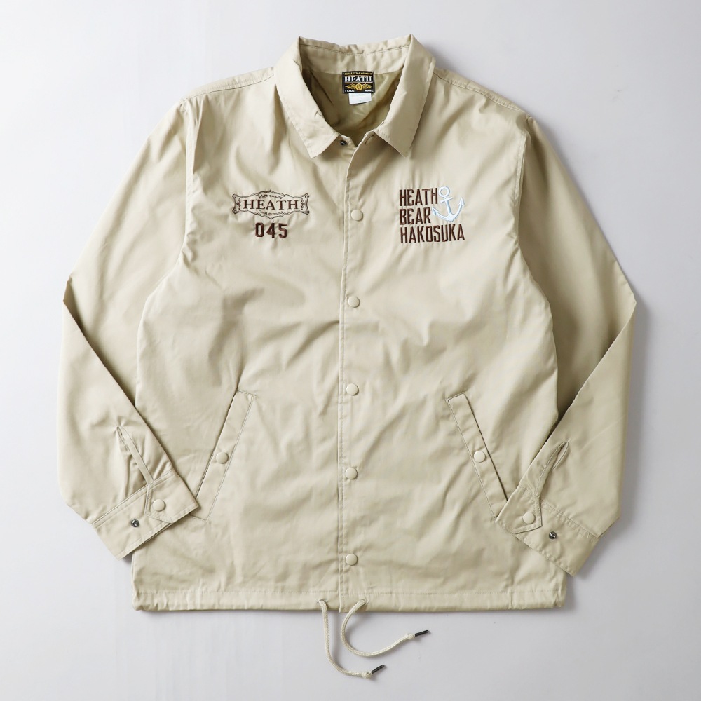 HEATH（ヒース）オリジナルコーチジャケット “HAKOSUKA”