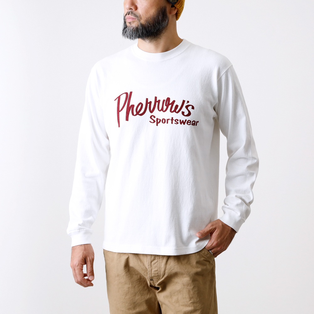 HEATH x Pherrow's】PRINT L/S 別注ロンT｜アメカジファッション