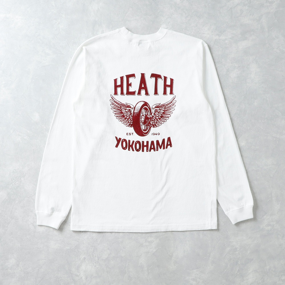 【HEATH x Pherrow's】PRINT L/S 別注ロンT