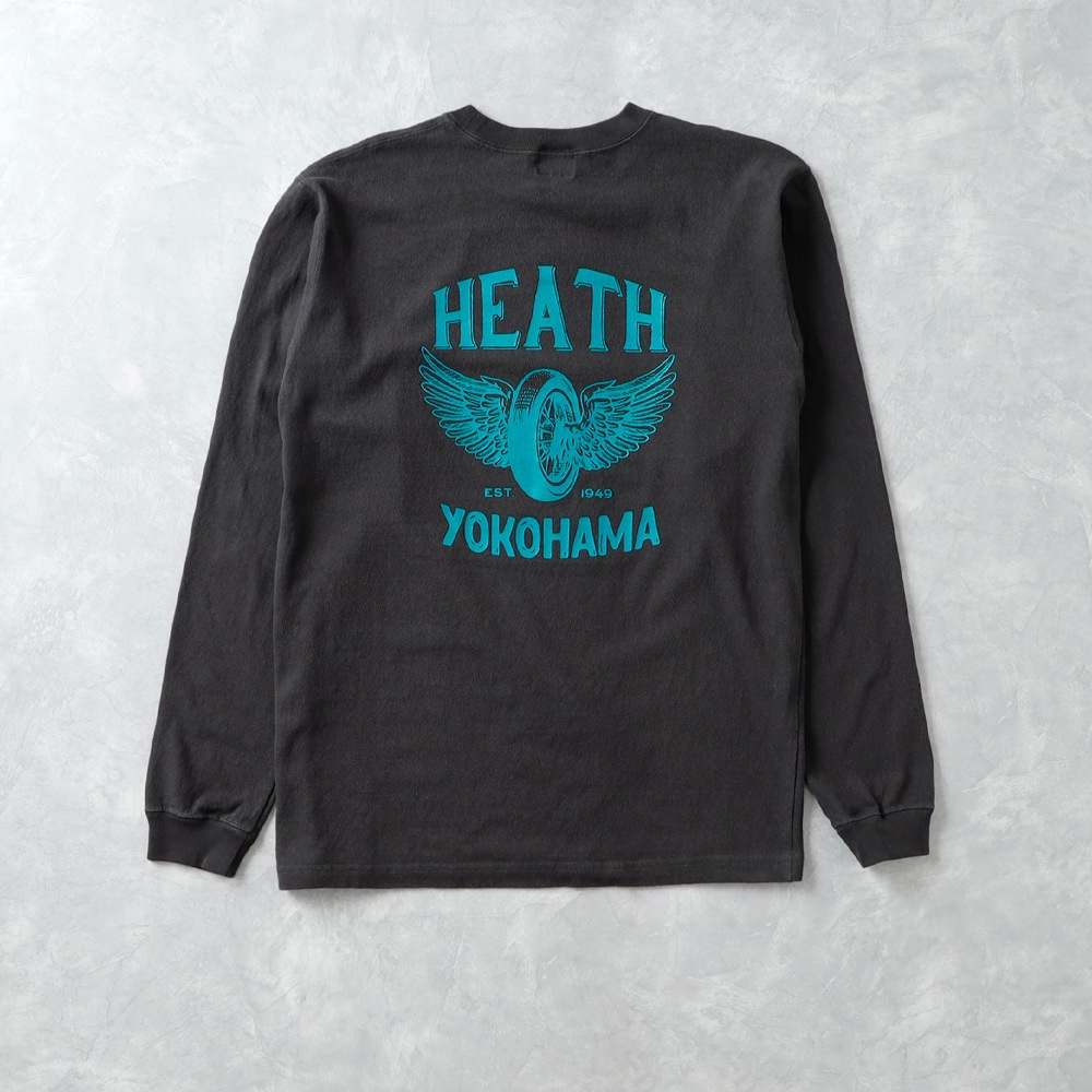 【HEATH x Pherrow's】PRINT L/S 別注ロンT