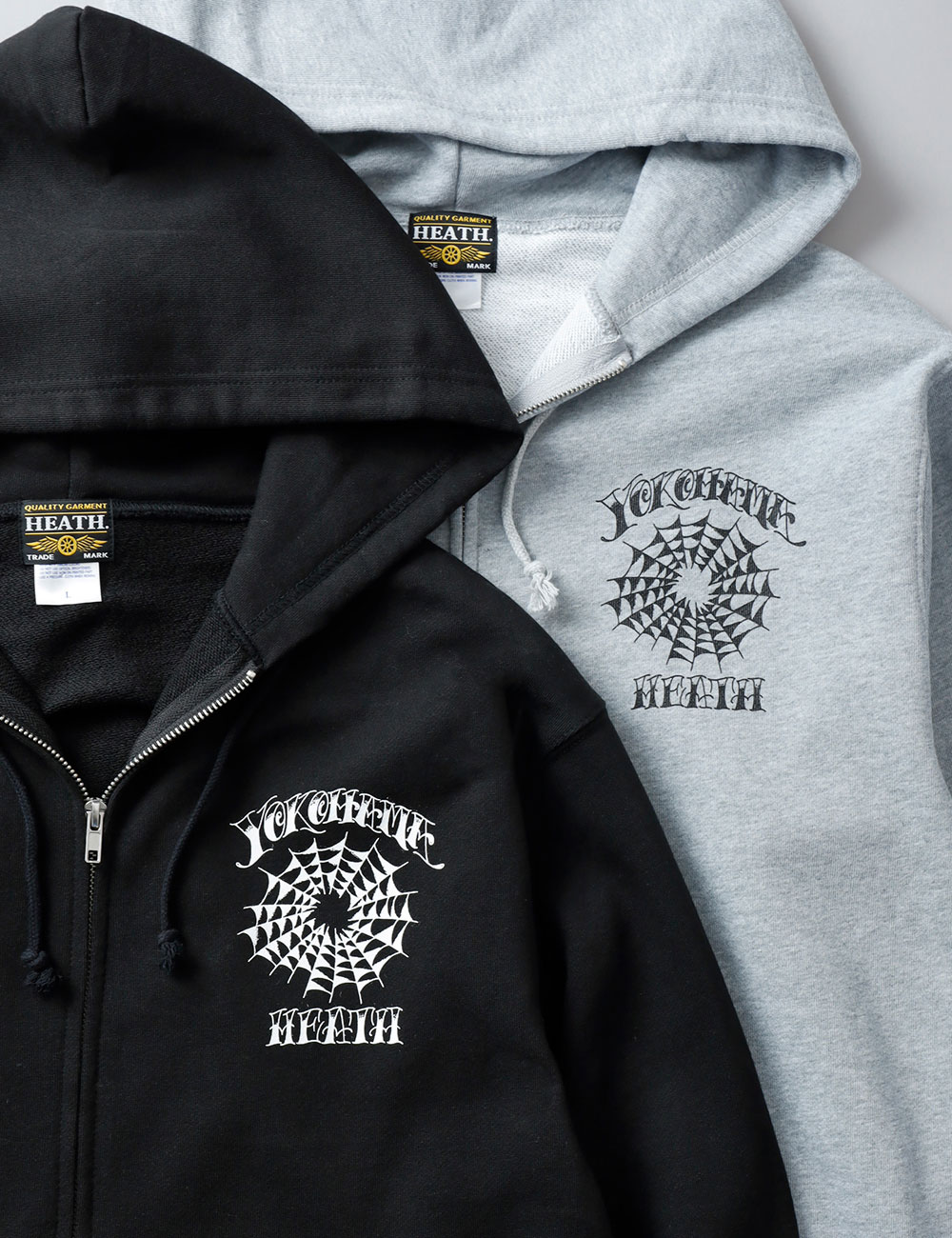 HEATH（ヒース）THE PARLOUR × HEATH オリジナル ジップパーカー 