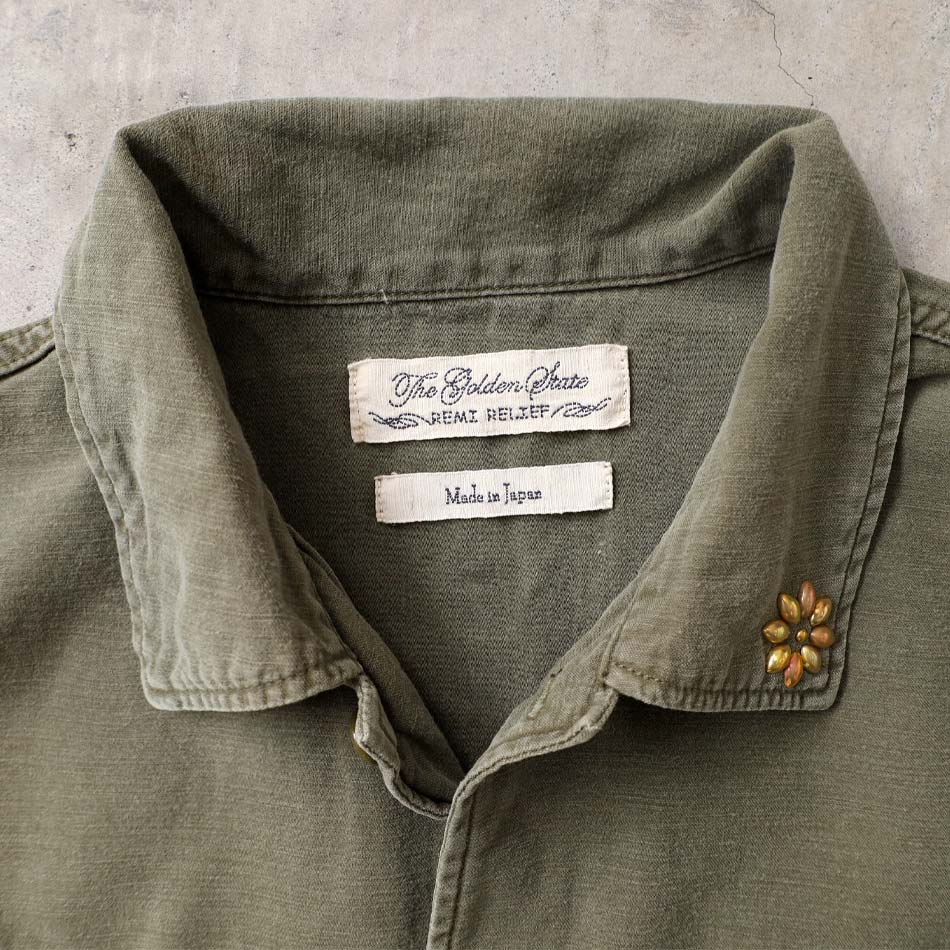 【REMI RELIEF】RN2038SDL MILITARY SHIRT
