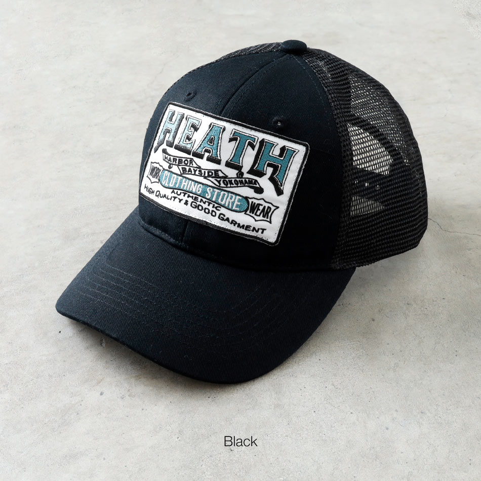 【HEATH】HEATH LOGO MESH CAP