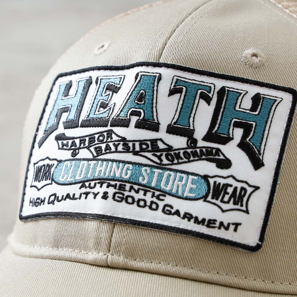 【HEATH】HEATH LOGO MESH CAP