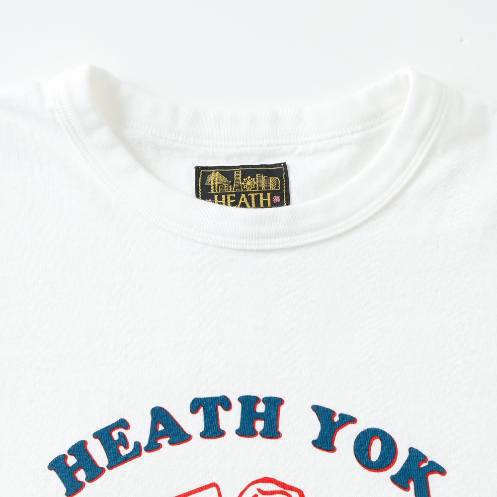 <半額！ファミリーSALE！>◆ 【HEATH】ORIGINAL CREW NECK PRINT TEE 国産 オリジナル プリントTシャツ