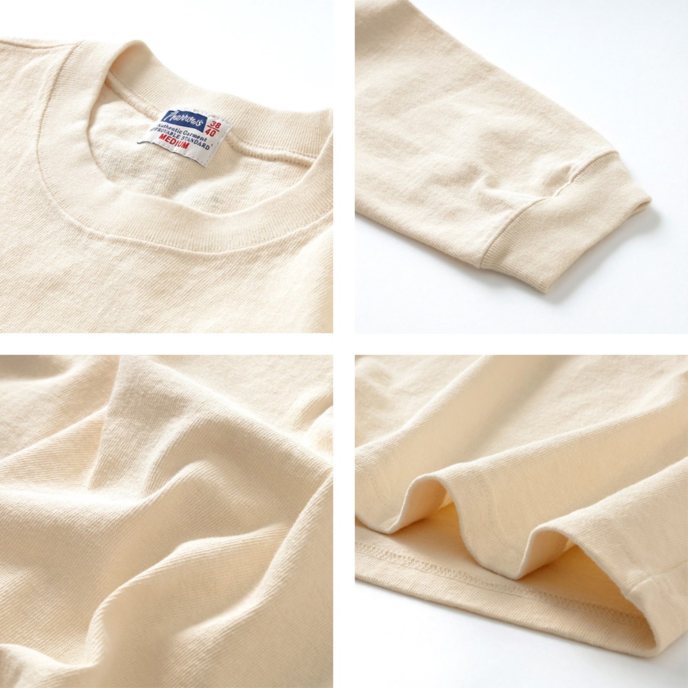 <10%OFF！ファミリーSALE！>◆【HEATH x Pherrow's】PRINT L/S 別注ロンT