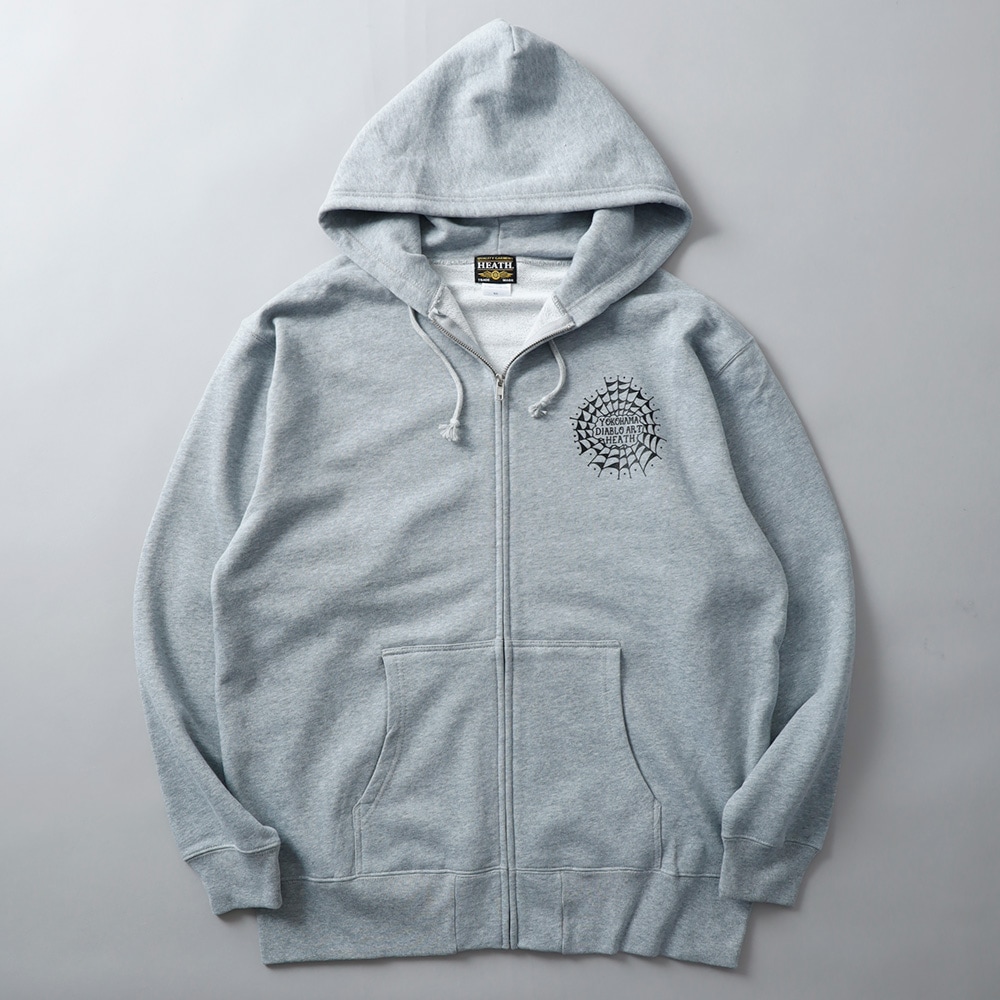 HEATH(ヒース)Diablo Art × HEATH オリジナル ジップパーカー