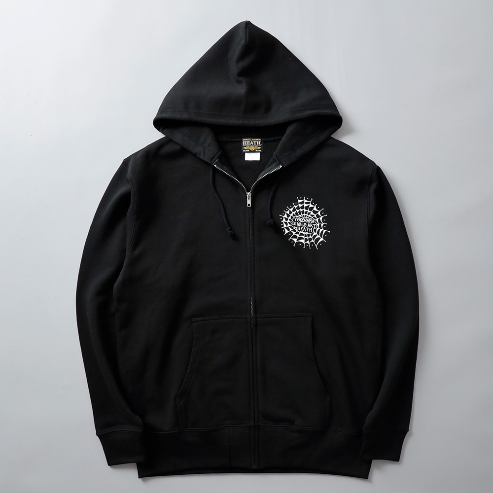 HEATH(ヒース)Diablo Art × HEATH オリジナル ジップパーカー