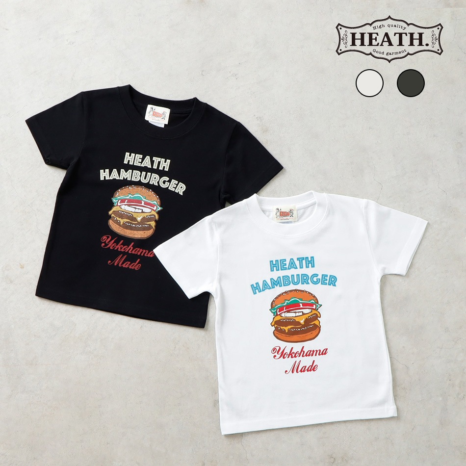 【HEATH】KIDS TEE BURGER キッズTシャツ