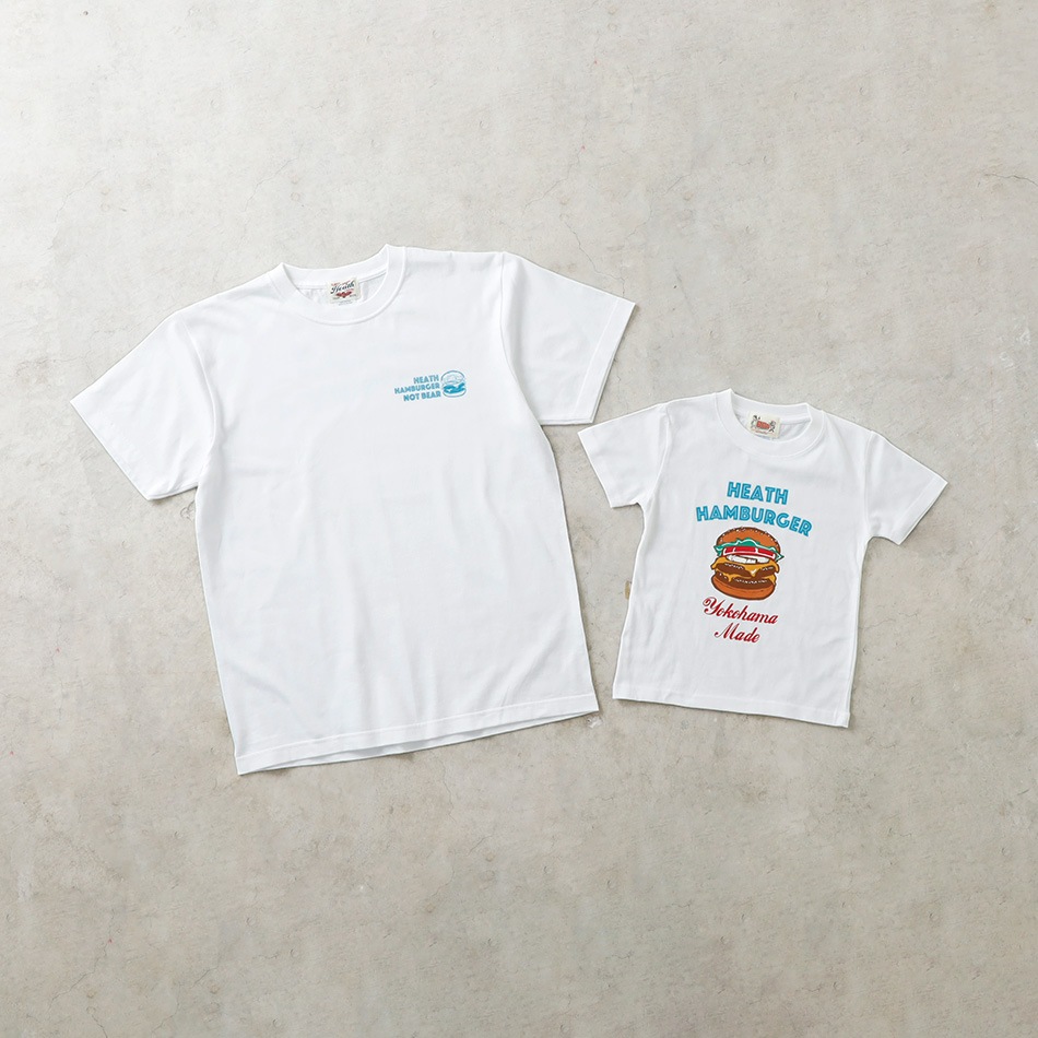 【HEATH】KIDS TEE BURGER キッズTシャツ