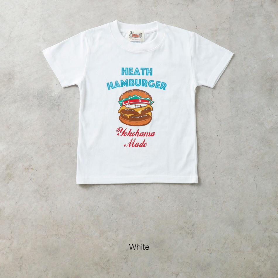【HEATH】KIDS TEE BURGER キッズTシャツ