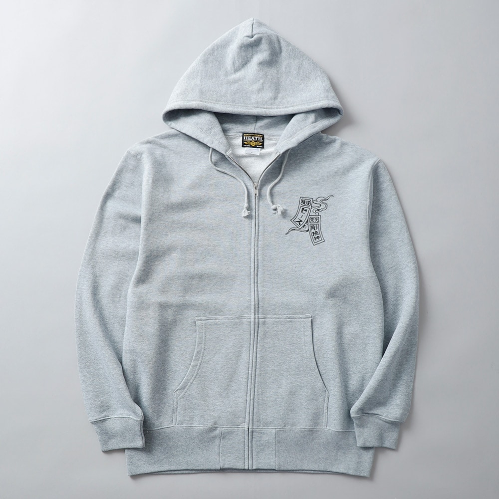 【10%OFF！ファミリーセール！】HEATH（ヒース）Diablo Art × HEATH オリジナル ジップパーカー 