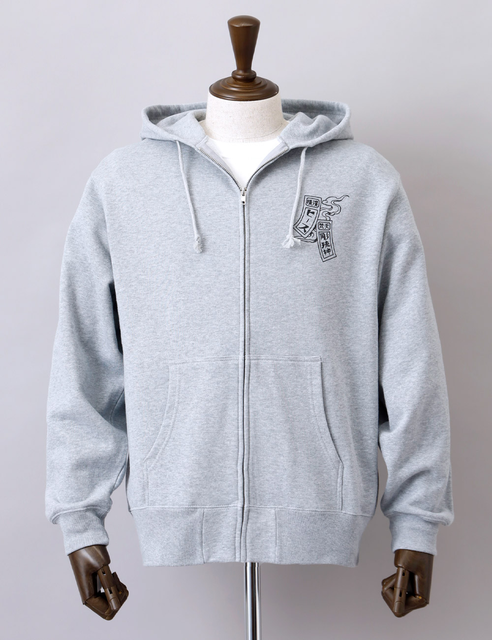 【10%OFF！ファミリーセール！】HEATH（ヒース）Diablo Art × HEATH オリジナル ジップパーカー 