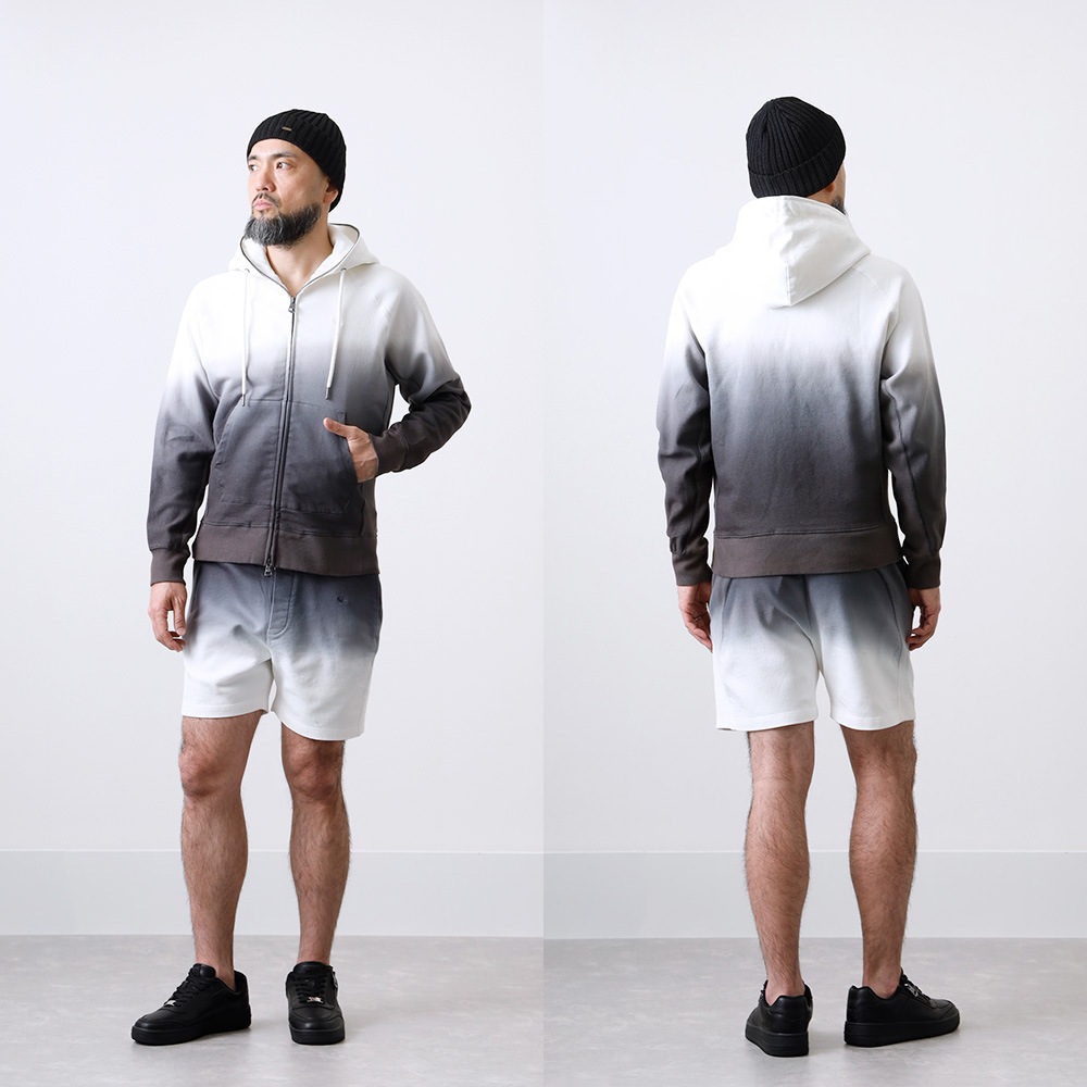 【1PIU1UGUALE3 RELAX】GRADATION JOG PANTSグラデーション ジョグパンツ