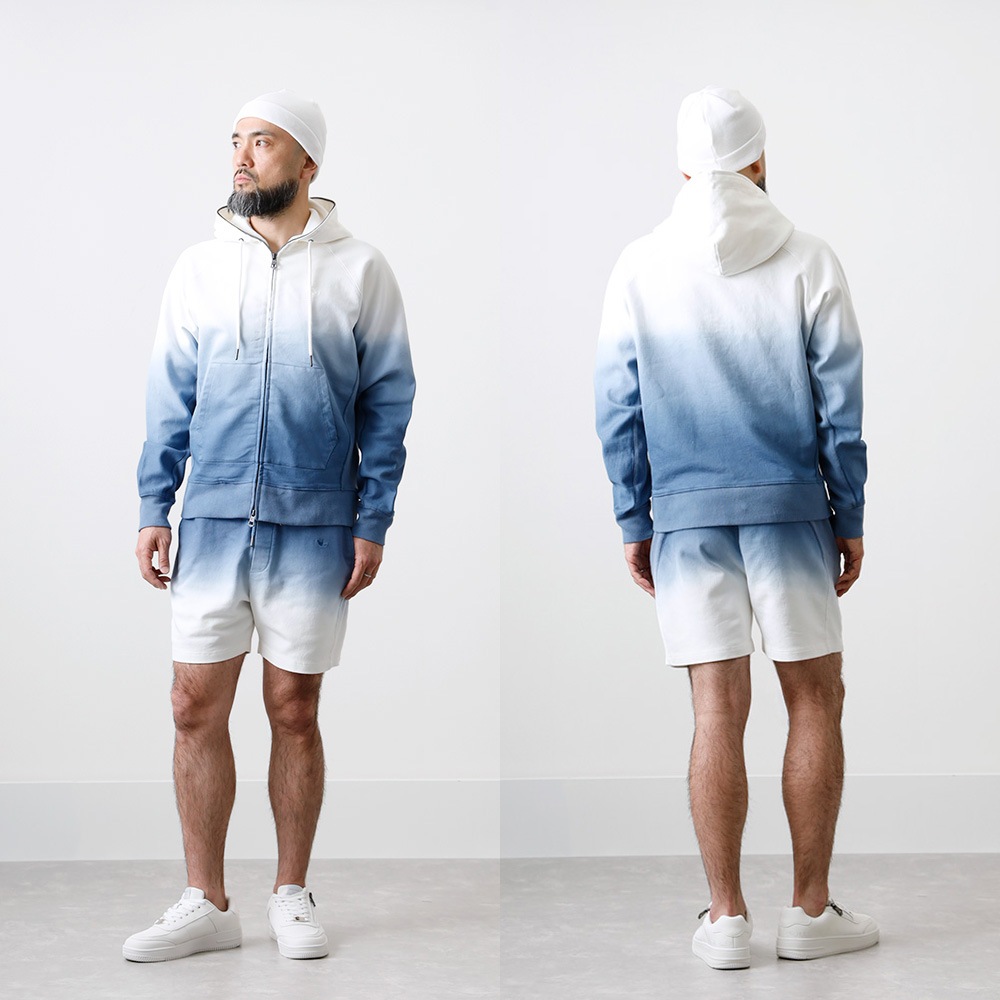 【1PIU1UGUALE3 RELAX】GRADATION JOG PANTSグラデーション ジョグパンツ