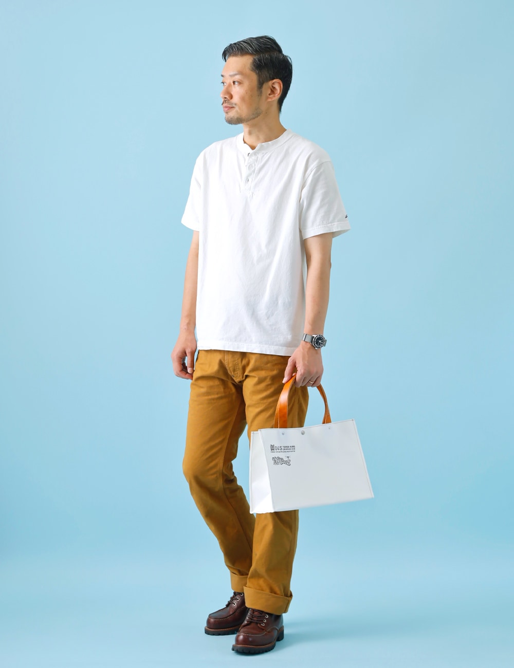 BLUE PORT×横濱帆布鞄｜Container Tote “M26A16” | 大人のアメカジ
