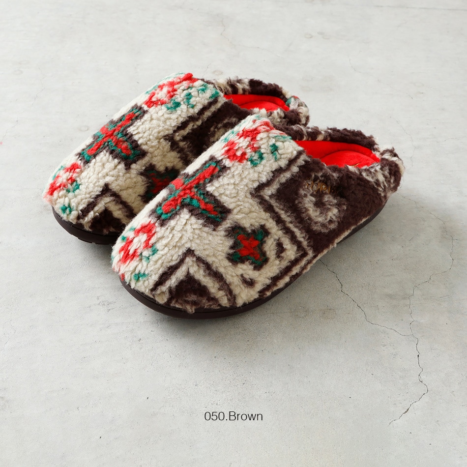 SUBU×MANASTASH】CHIMAYO FLEECE SANDAL ウィンターサンダル