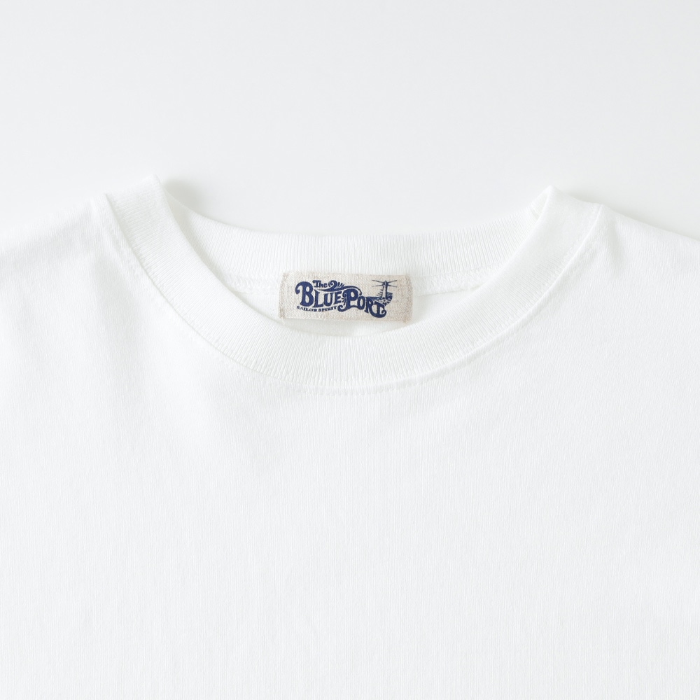 <30%OFF!ファミリーSALE!>◆ 【BLUE PORT】EMBROIDERY DOLMAN L/S刺繍 ドルマン ロンT