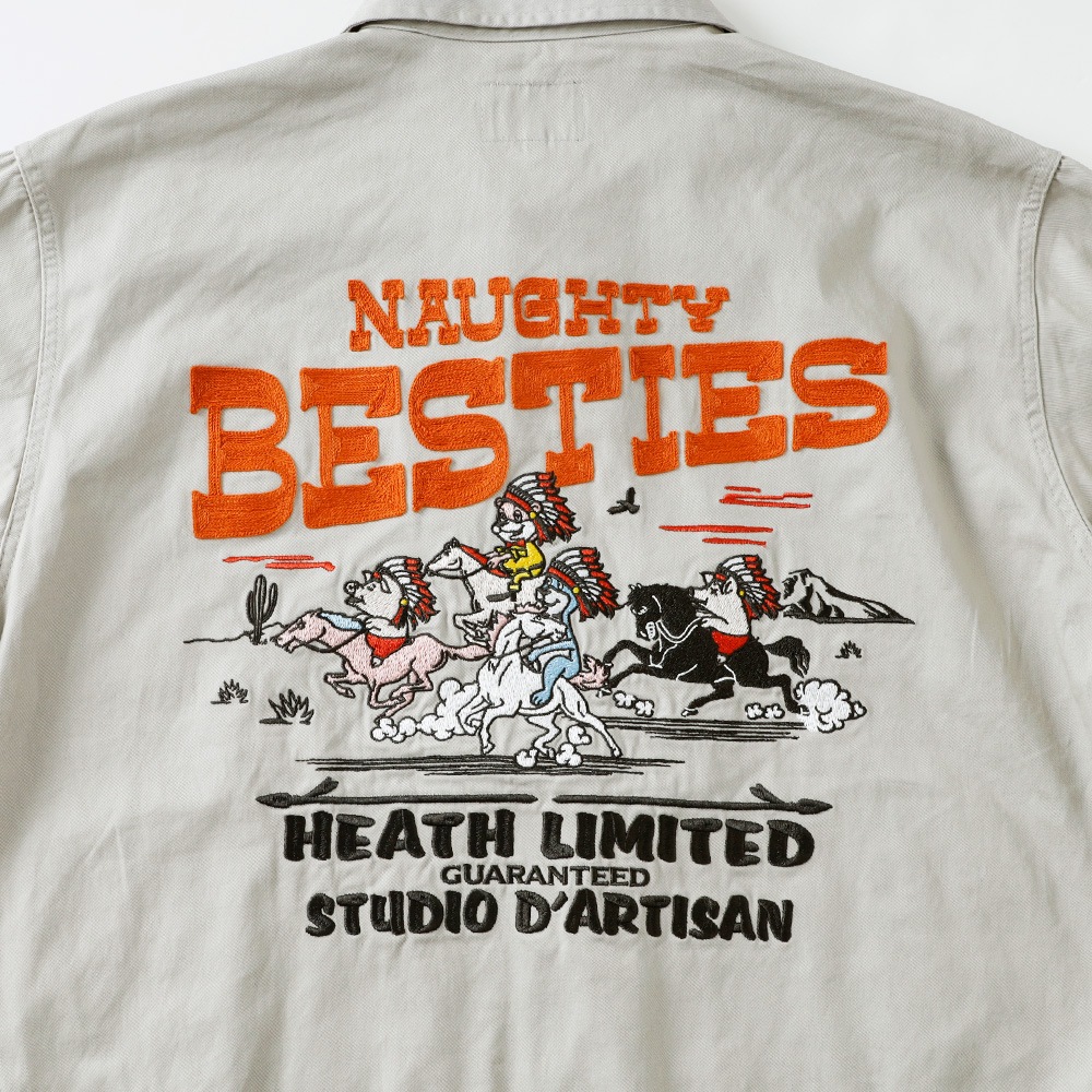 【STUDIO D'ARTISAN】FARMERS JACKET <br>別注 ファーマーズジャケット