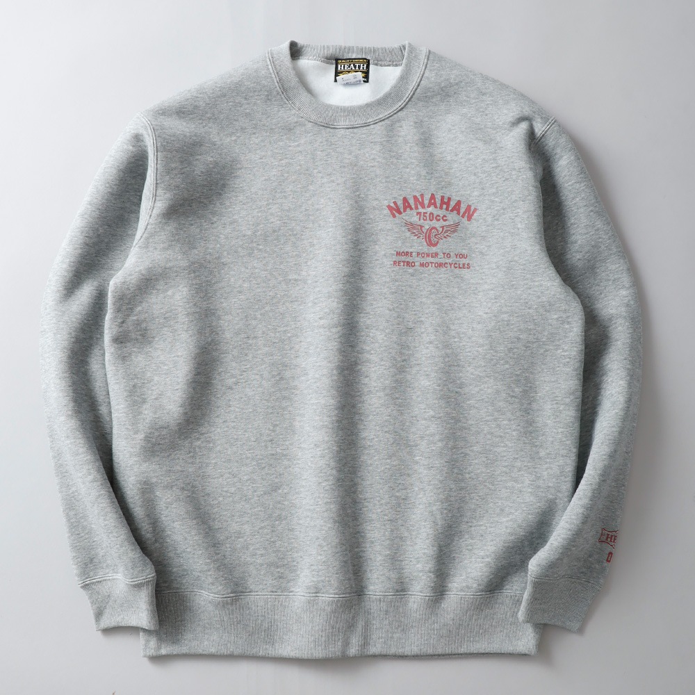 【よりどり2点で3000円オフ対象】HEATH（ヒース）オリジナル 裏起毛スウェット 