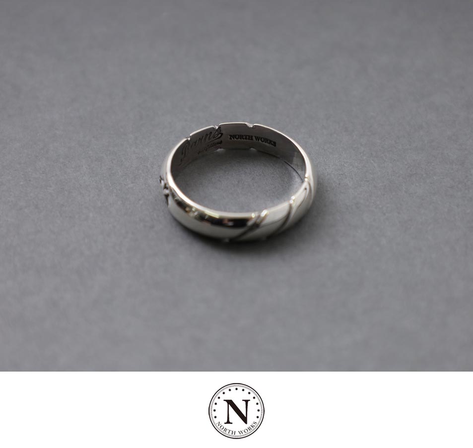 【NORTH WORKS】STAR SILVER RING