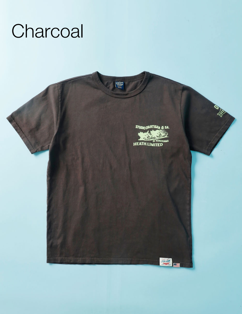 HEATH×STUDIO D'ARTISAN｜別注USコットンTシャツ 