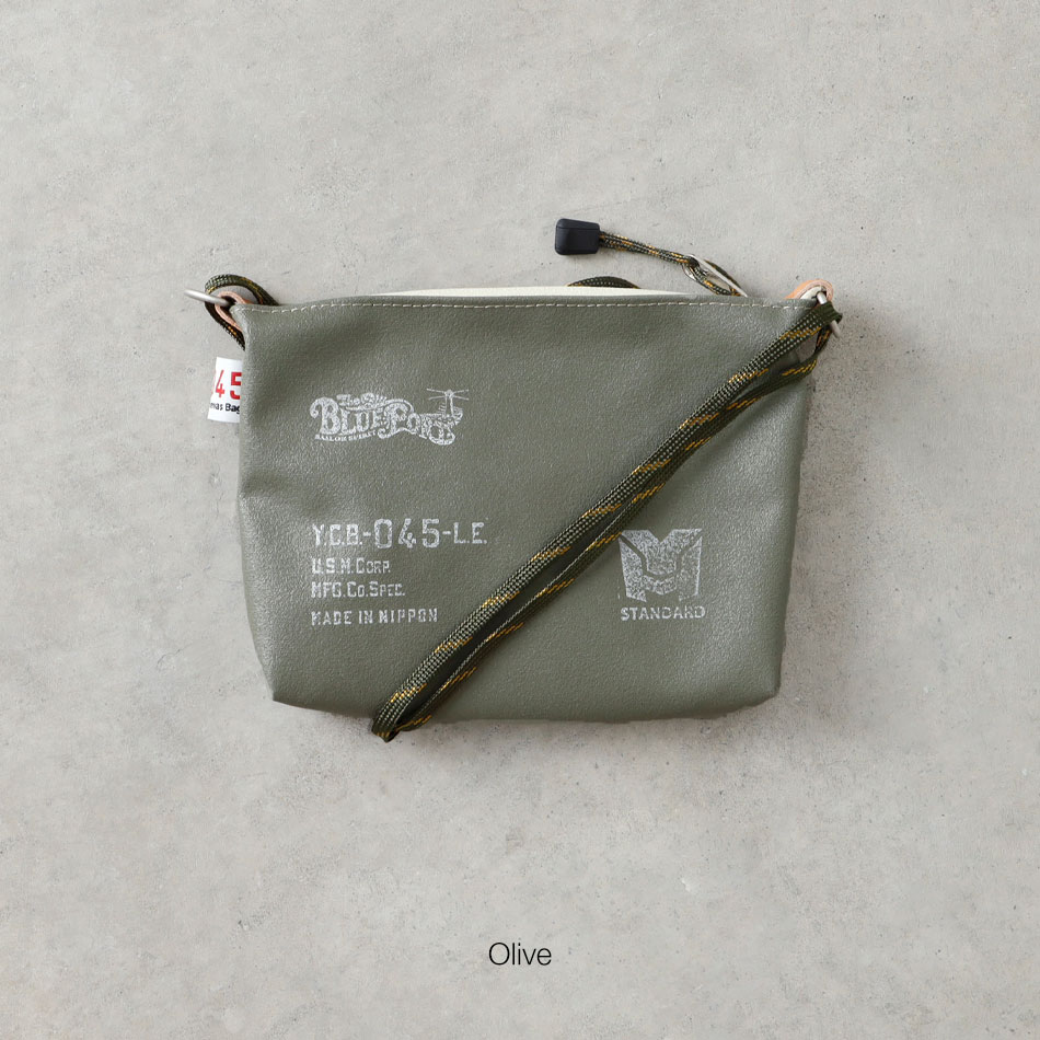 【BLUE PORT x 横濱帆布鞄】M24A4 SACCOCHE