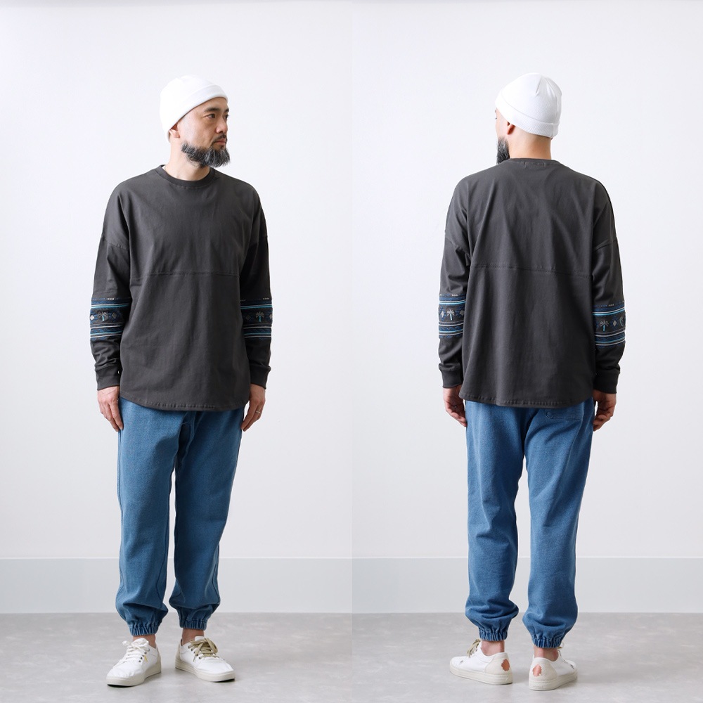 【BLUE PORT】INDIGO SWEAT PANTSインディゴスウェットパンツ