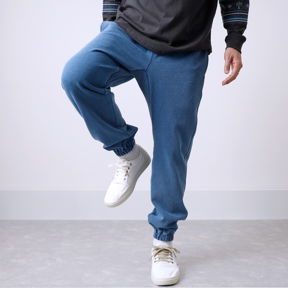 【BLUE PORT】INDIGO SWEAT PANTSインディゴスウェットパンツ