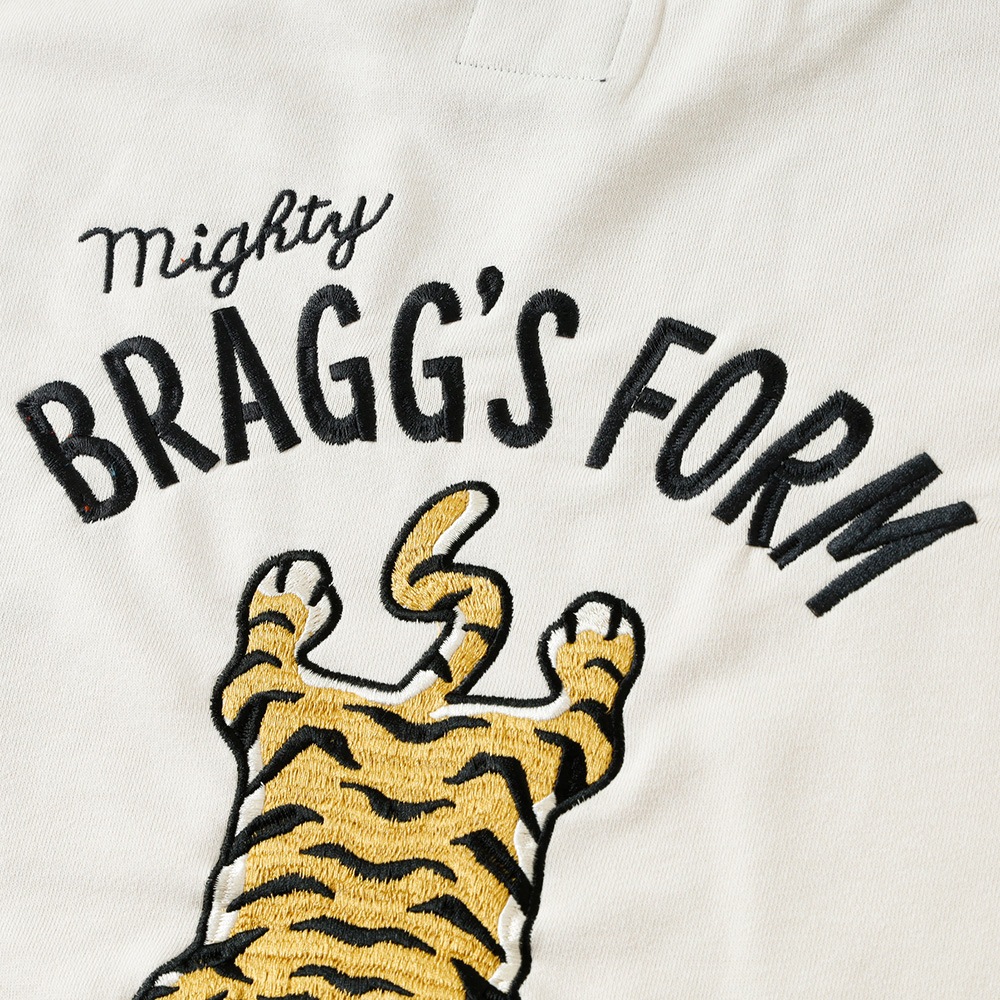 【HEATH】EMBROIDERED SWEAT SHIRT HEATH 刺繍スウェットシャツ