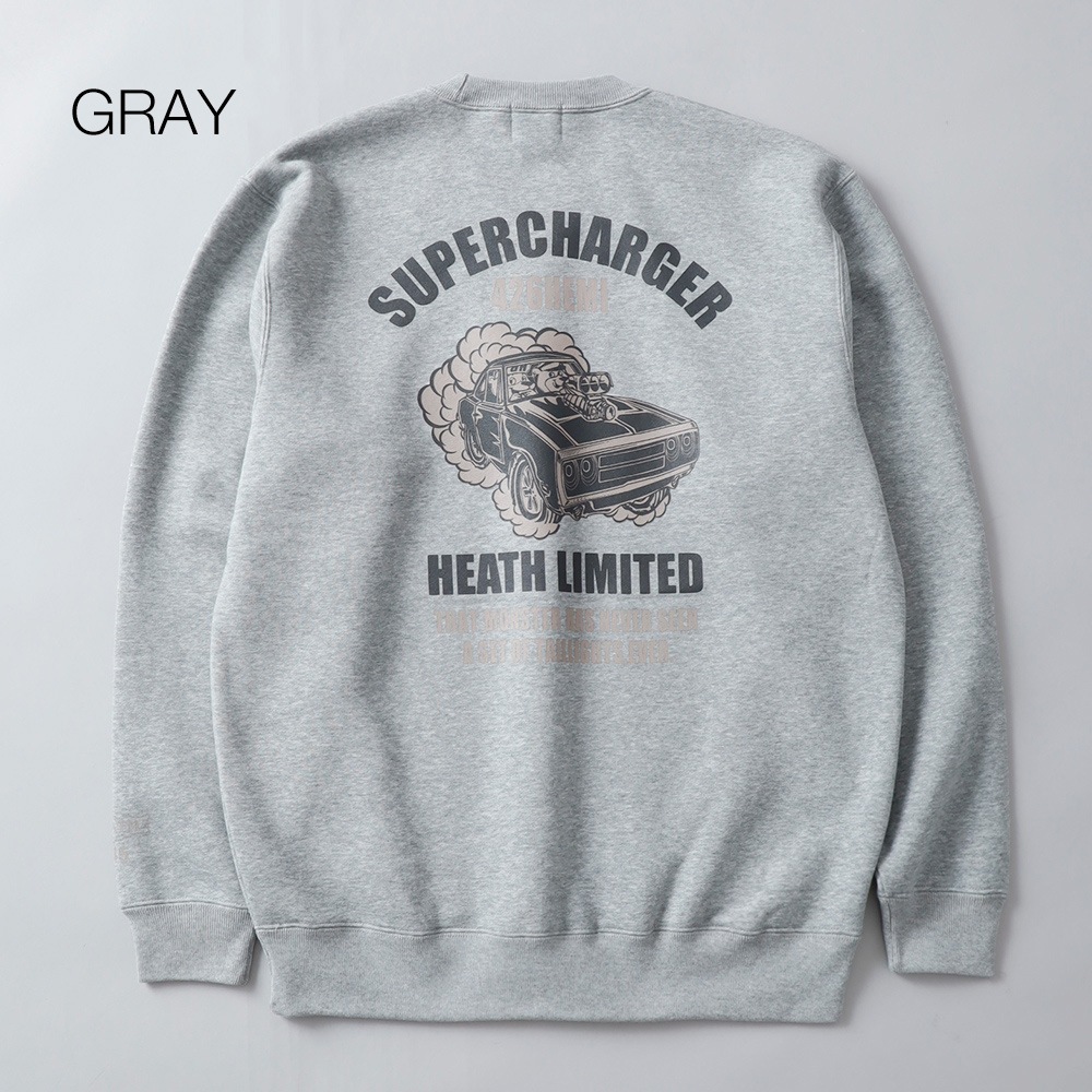 【よりどり2点で3000円オフ対象】HEATH(ヒース)オリジナル 裏起毛スウェット