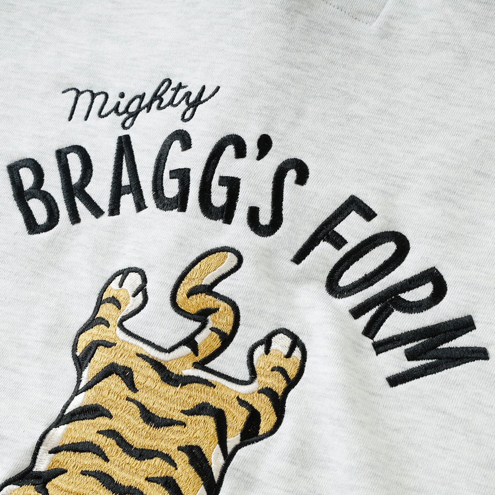 HEATH】EMBROIDERED SWEAT ZIP PARKA 刺繍スウェットシップ