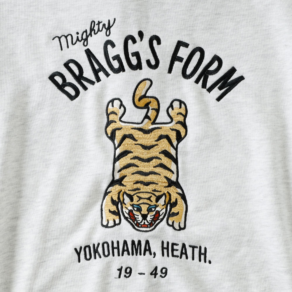 【HEATH】EMBROIDERED SWEAT ZIP PARKA 刺繍スウェットシップパーカー 