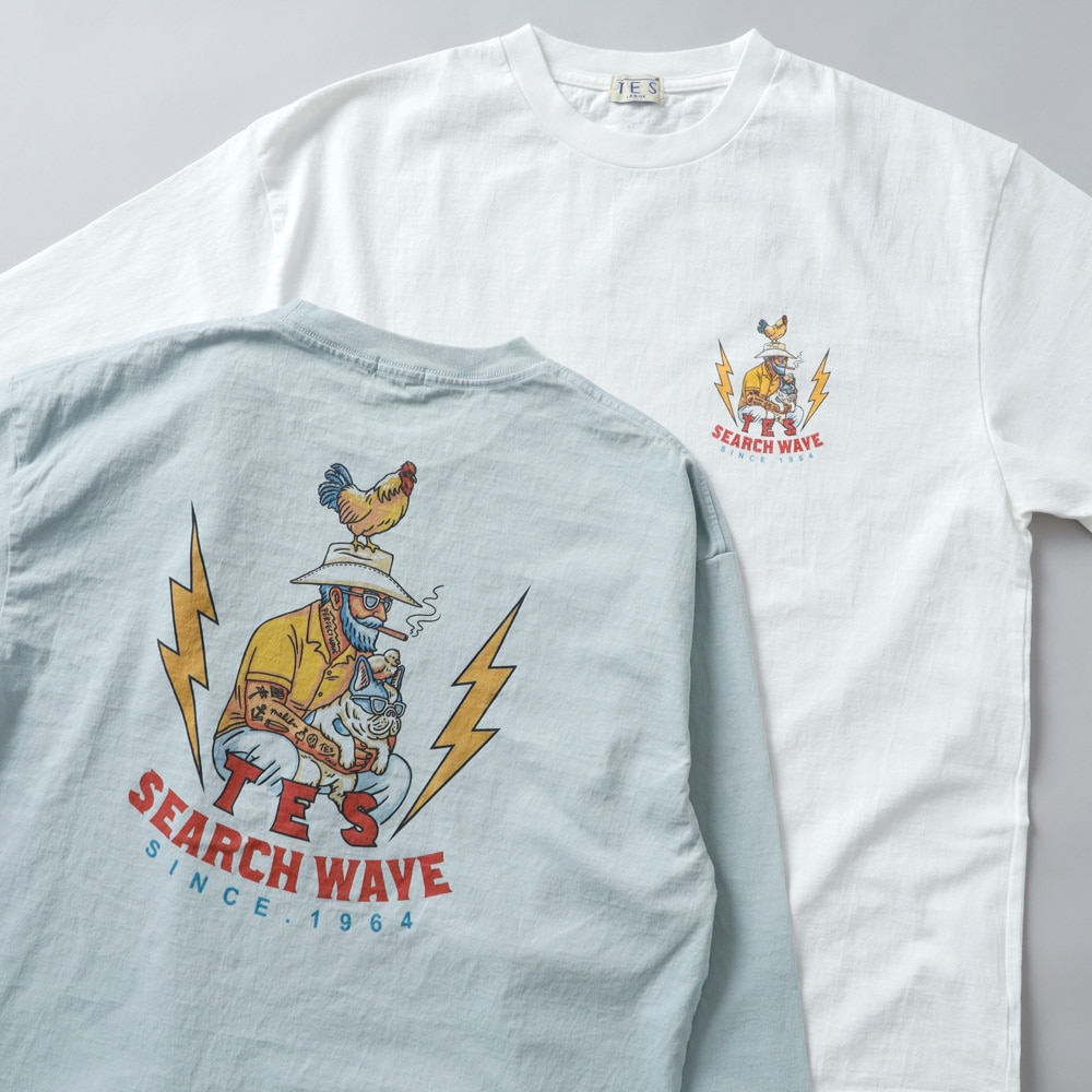 TES（テス）HURRICANE SUFER ロンT