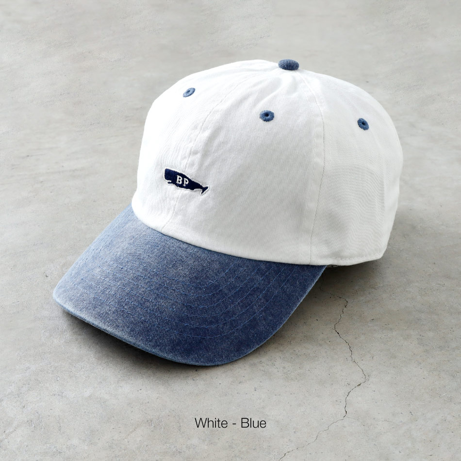 【BLUEPORT】WHALE BASE BALL CAP
