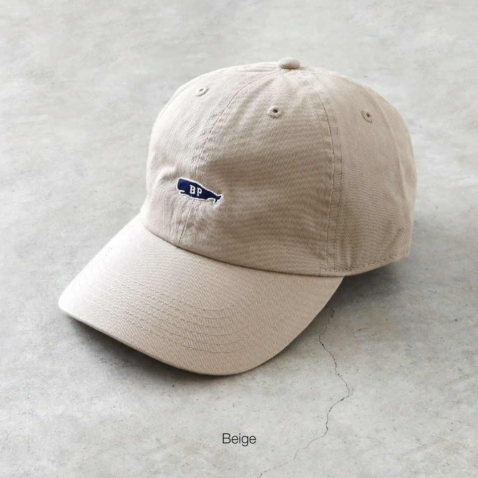 【BLUEPORT】WHALE BASE BALL CAP