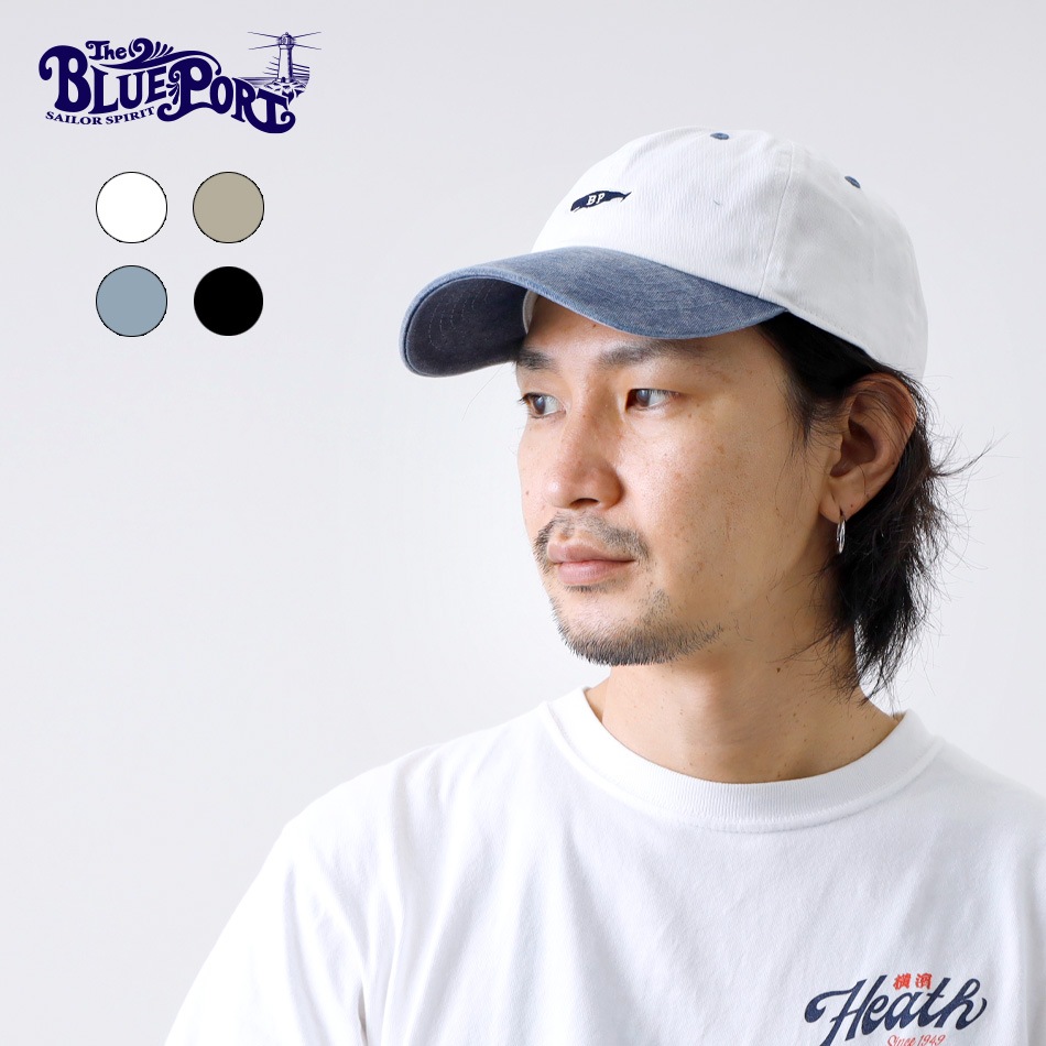 【BLUEPORT】WHALE BASE BALL CAP