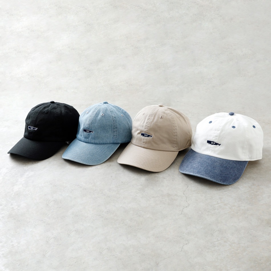【BLUEPORT】WHALE BASE BALL CAP