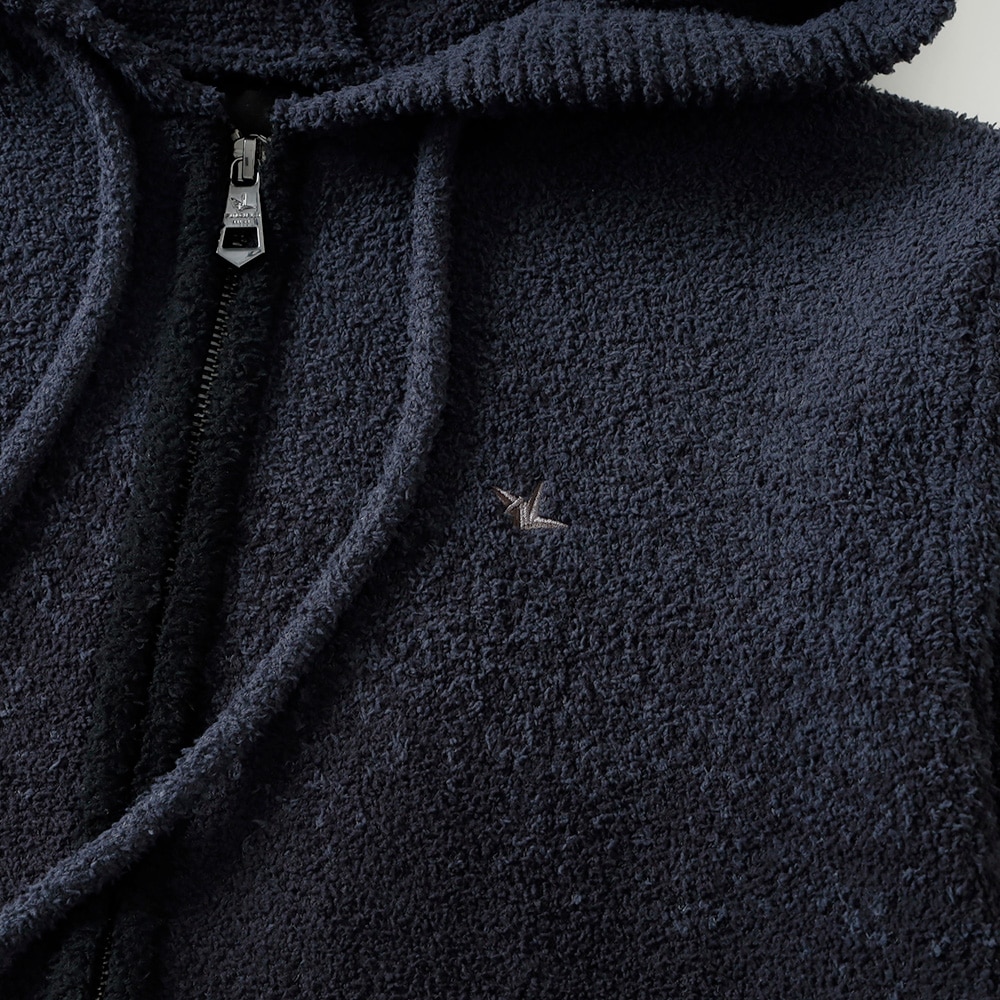 【1PIU1UGUALE3 RELAX】GRADATION KNIT ZIP HOODIY<br>グラデーションニットジップパーカー