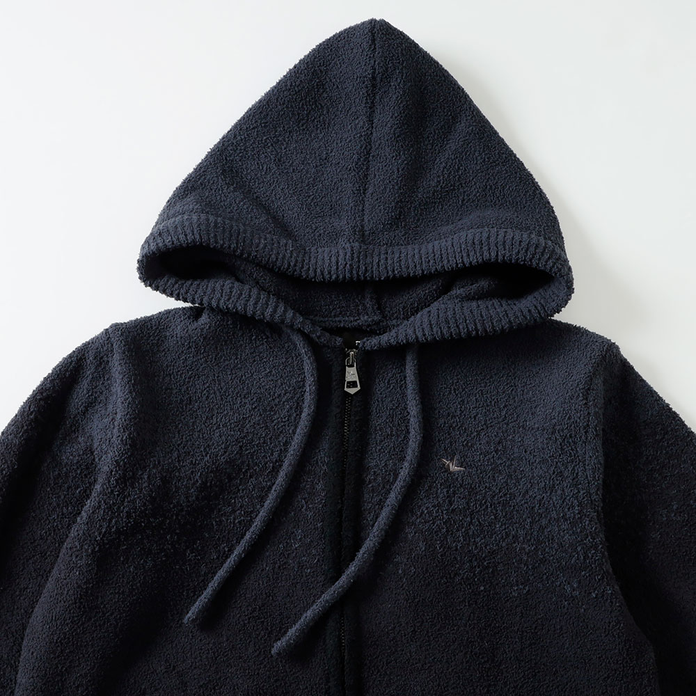 【1PIU1UGUALE3 RELAX】GRADATION KNIT ZIP HOODIY<br>グラデーションニットジップパーカー